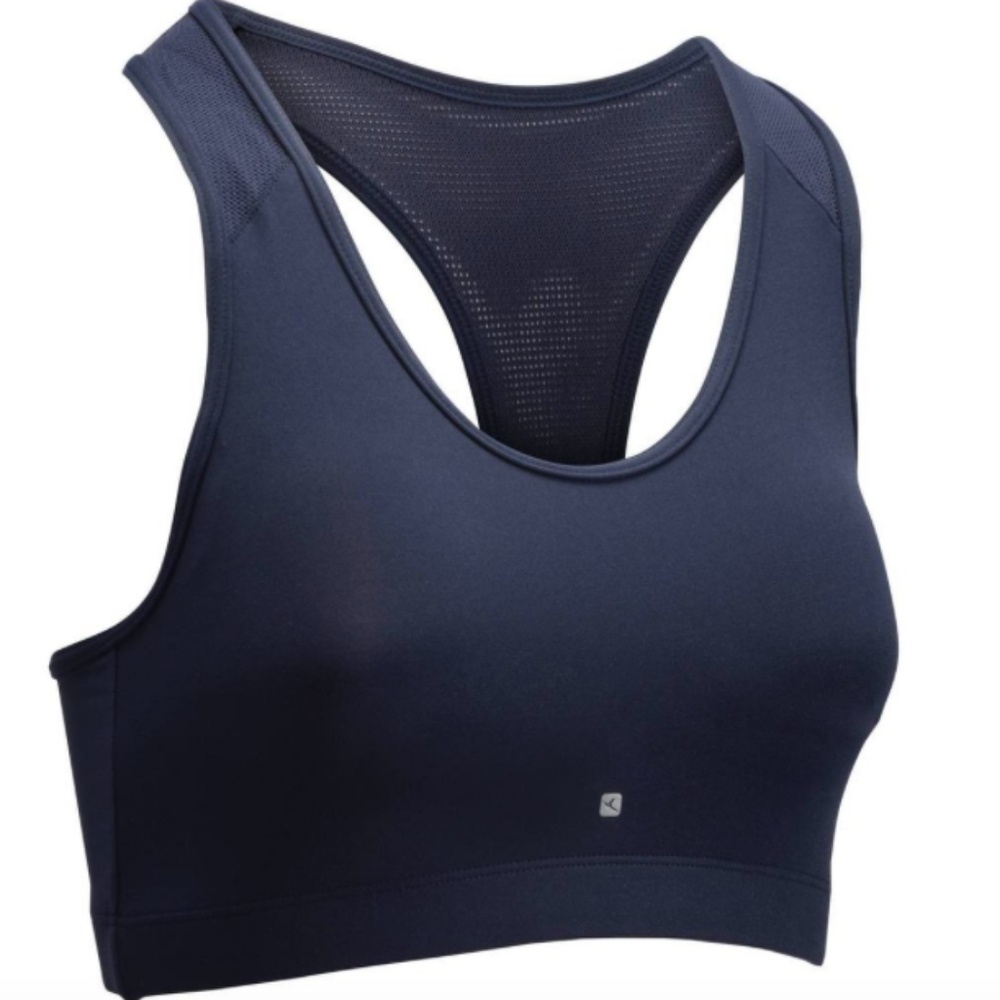 Woman cardio Fitness Bra Blue